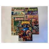 4 MARVEL COMICS THE AVENGERS #1, 317, 382,401 402