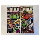 4 MARVEL COMICS THE INCREDIBLE HULK #384-387