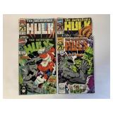 4 MARVEL COMICS THE INCREDIBLE HULK #374-376, 378