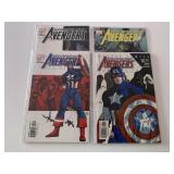 4 MARVEL COMICS THE AVENGERS #57, 58, 59, 60