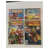 4 MARVEL COMICS WARLOCK & THE INFINITY WATCH # 1-4
