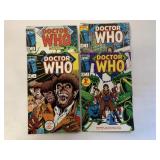 4 MARVEL COMICS DOCTOR WHO # 1, 3, 4, 5
