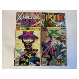 4 MARVEL COMICS X-FACTOR #1, 2, 5, 6