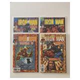 4 MARVEL COMICS THE INVINCIBLE IRON MAN # 9-12