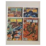 4 MARVEL COMICS THE INVINCIBLE IRON MAN # 5-8