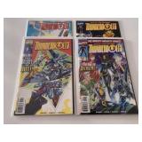 4 MARVEL COMICS THUNDERBOLTS #9, 10, 11, 12