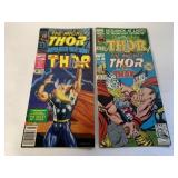 4 MARVEL COMICS MIGHTY THOR #450, 457, 458, 460