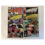 4 MARVEL COMICS 4 DAREDEVIL # 293, 295, 296, 297