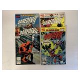 4 MARVEL COMICS 4 DAREDEVIL # 6-8 ANNUALS & #276