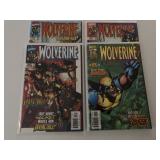 4 MARVEL COMICS WOLVERINE # 125-128