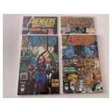4 MARVEL COMICS AVENGERS WEST COAST #75-78
