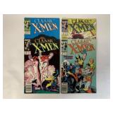 4 MARVEL COMICS CLASSIC X-MEN #10, 13, 15, 16