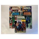 5 MARVEL COMICS DARK HAWK # 6, 7, 8, 9, 10