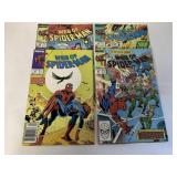 4 MARVEL COMICS WEB OF SPIDER-MAN # 42-45