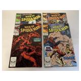 4 MARVEL COMICS WEB OF SPIDER-MAN # 55-58