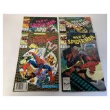 4 MARVEL COMICS WEB OF SPIDER-MAN # 46, 48, 49, 50
