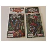 4 MARVEL COMICS THE AMAZING SPIDER-MAN #596-599