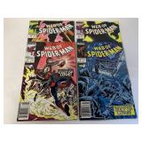 4 MARVEL COMICS WEB OF SPIDER-MAN # 38-41