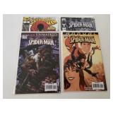 4 MARVEL COMICS SPIDER-MAN SEE DESC.
