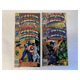 4 MARVEL COMICS CAPTAIN AMERICA #394-397