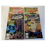 4 MARVEL COMICS SPECTACULAR SPIDER-MAN SEE DESC.