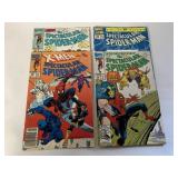 4 MARVEL COMICS SPECTACULAR SPIDER-MAN SEE DESC.