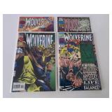 4 MARVEL COMICS WOLVERINE #75, 99, 101, 104