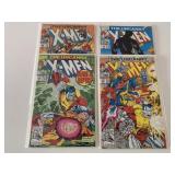 4 MARVEL COMICS UNCANNY X-MEN #292,293, 297, 298