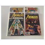 4 MARVEL COMICS  AVENGERS & DEATH'S HEAD SEE DESC.
