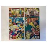 4 MARVEL COMICS WOLVERINE #51, 52, 53, 55