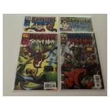 4 MARVEL COMICS SPIDER-MAN SEE DESC.