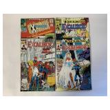 4 MARVEL COMICS EXCALIBUR #1, 6, 7, 8