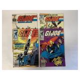 4 MARVEL COMICS G.I.JOE # 1, 2, 87, 92