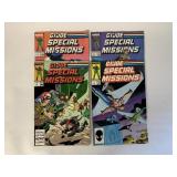 4 MARVEL COMICS G.I.JOE SPECIAL MISSIONS # 5-8