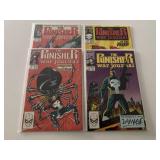4 MARVEL COMICS THE PUNISHER WAR JOURNAL #5,7,8,9