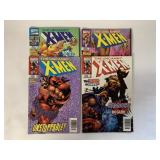 4 MARVEL COMICS UNCANNY X-MEN #360, 361, 368, 369