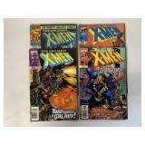 4 MARVEL COMICS UNCANNY X-MEN #350, 351, 352, 358
