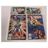 4 MARVEL COMICS UNCANNY X-MEN #249, 250, 279, 304