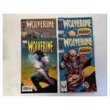 4 MARVEL COMICS WOLVERINE #16, 2/#18, 185