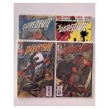 4 MARVEL COMICS DAREDEVIL #1, 2, 7, 8