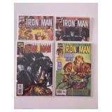 4 MARVEL COMICS THE INVINCIBLE IRON MAN # 18-21