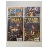 4 MARVEL COMICS ARANA # 10-12 & ELEKTRA #13