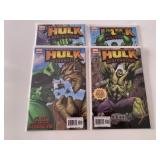 4 MARVEL COMICS THE INCREDIBLE HULK SEE DESC.