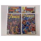 4 MARVEL COMICS THE AVENGERS #1, 2, 6, 1998 ANNUAL