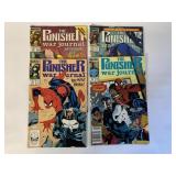 4 MARVEL COMICS THE PUNISHER WAR JOURNAL #12-15