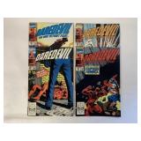 4 MARVEL COMICS 4 DAREDEVIL # 281-284