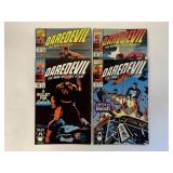 4 MARVEL COMICS 4 DAREDEVIL # 285, 286, 292, 293