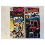 4 MARVEL COMICS 4 DAREDEVIL # 298, 299, 300, 308