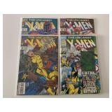 4 MARVEL COMICS UNCANNY X-MEN #304, 305, 308, 309