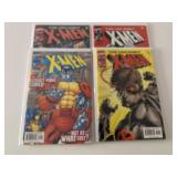 4 MARVEL COMICS UNCANNY X-MEN #381, 390, 392, 393
